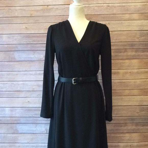 Michael Kors Dresses & Skirts - Michael Kors Black Belted Dress - Size Medium